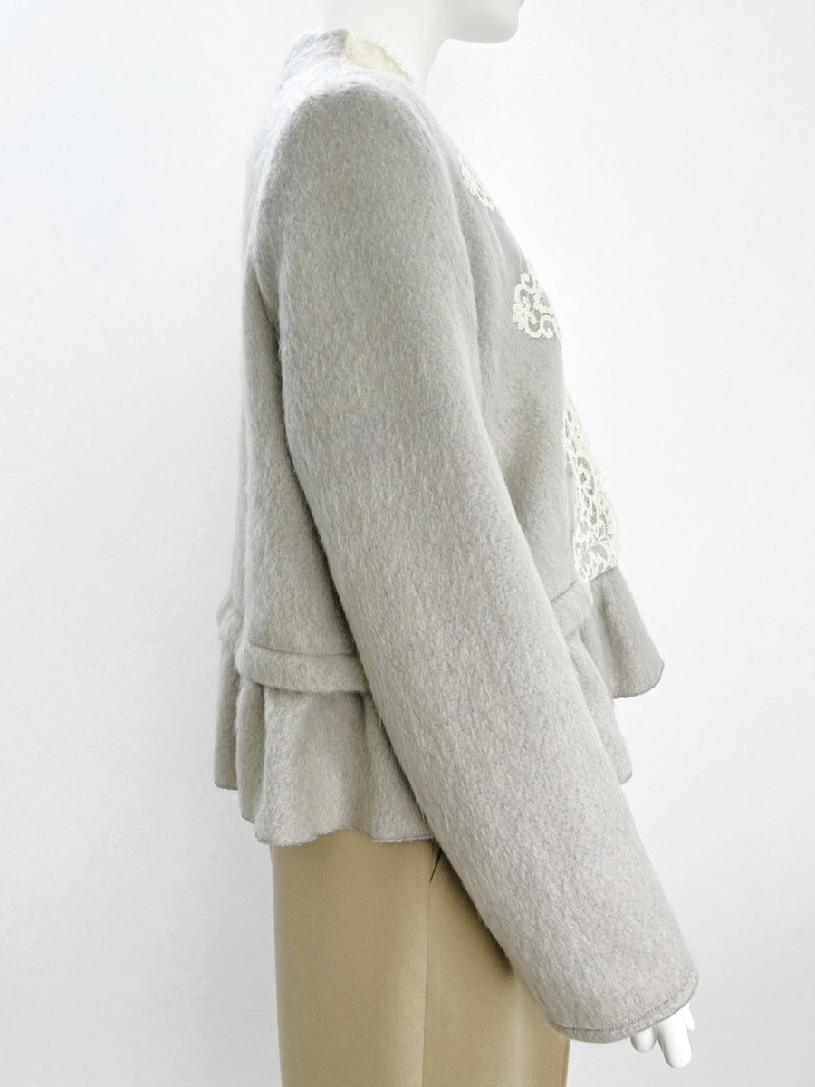 画像2: シャギー　レースジャケット  (2)