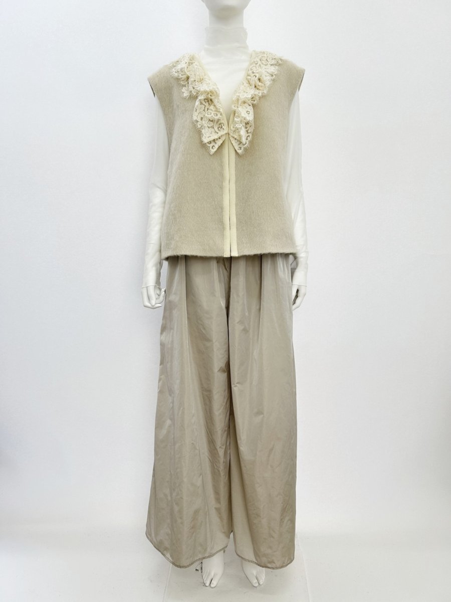 画像6: ＊タフタ　ワイドパンツ  (6)