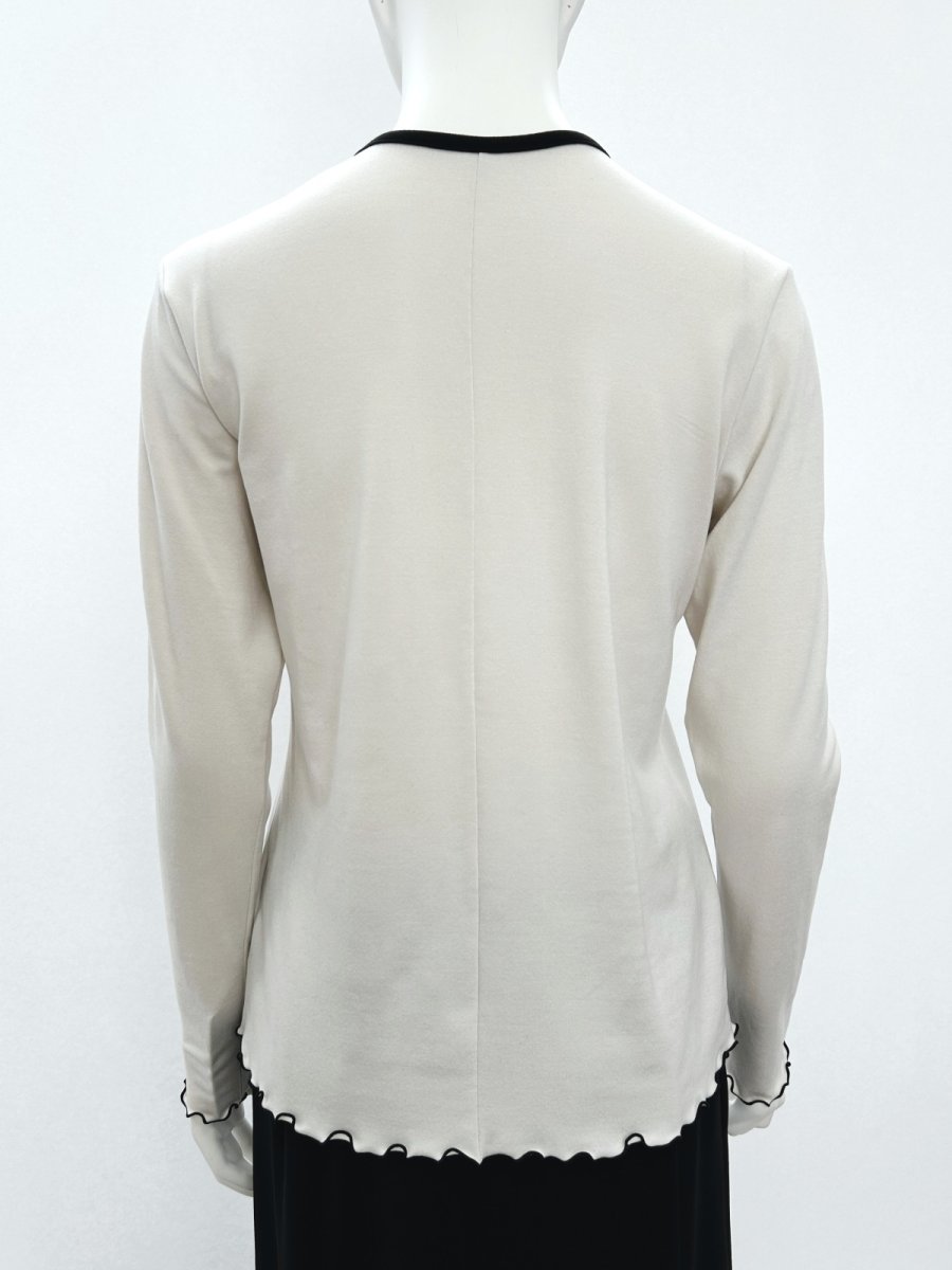 画像3: ウォーム天竺　花モチーフ  (3)