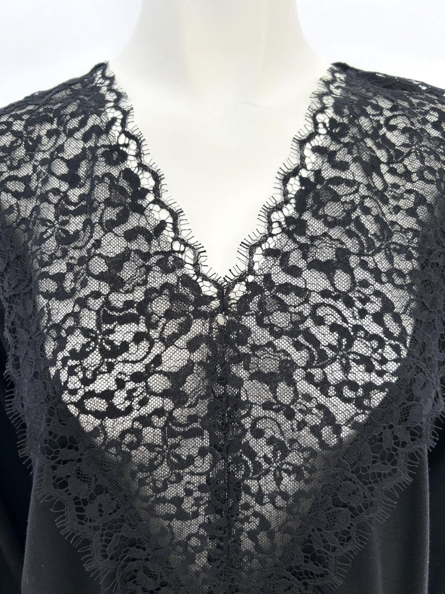 画像12: クイーンウールスムース Vネックレース  (12)