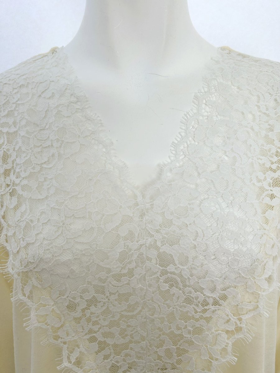 画像4: クイーンウールスムース Vネックレース  (4)