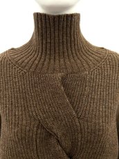 画像5: ミックスケーブルニット　スタンドネック (5)