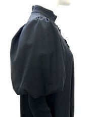 画像7: ウールリッチ２WAY　パフスリーブワンピース  (7)