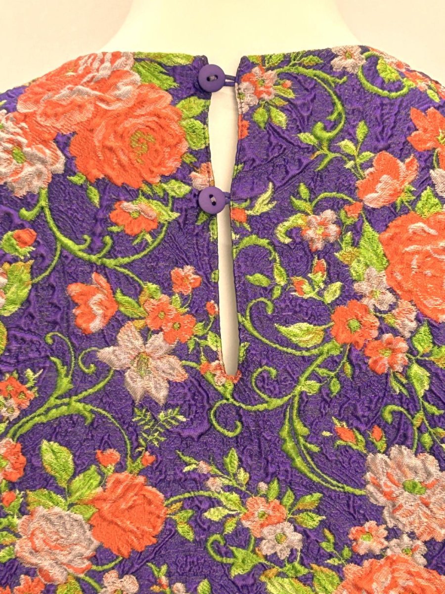 画像10: カラフルジャガード　ブラウス  (10)