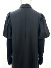 画像10: ウールリッチ２WAY　パフスリーブワンピース  (10)