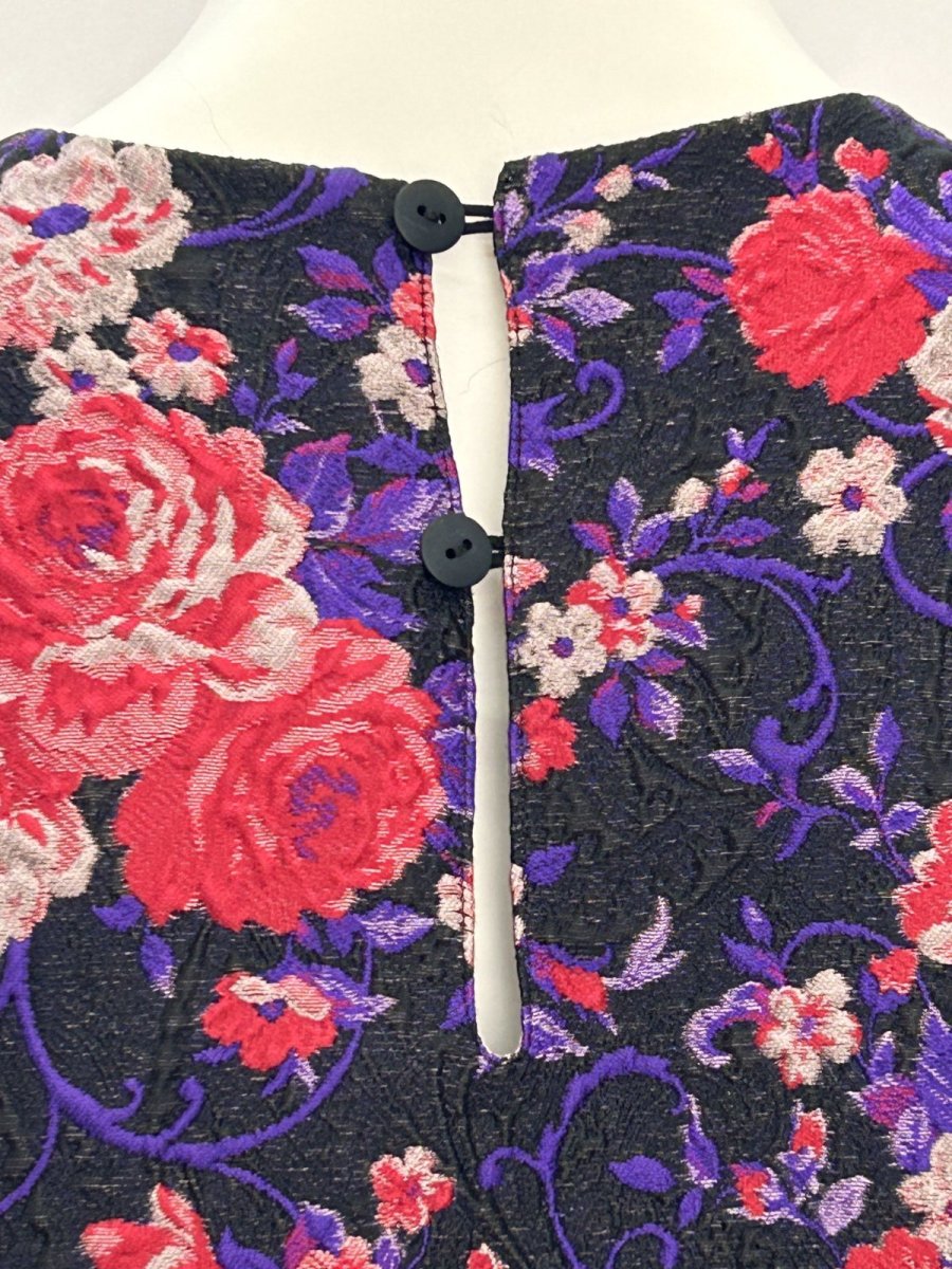 画像4: カラフルジャガード　ブラウス  (4)