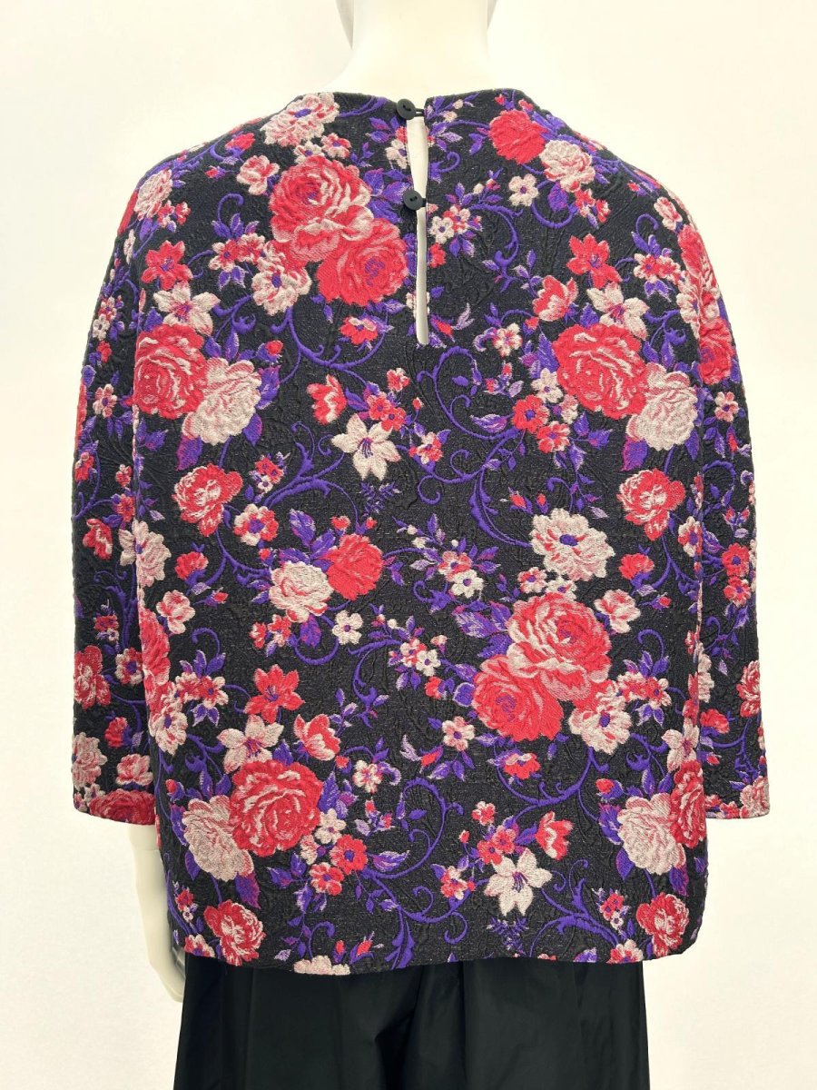 画像3: カラフルジャガード　ブラウス  (3)