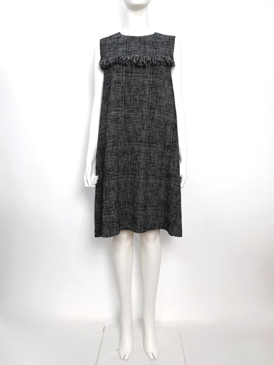 画像7: モノトーンツイード ワンピース  (7)