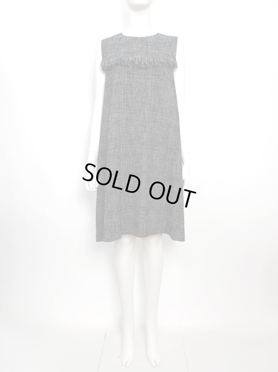 画像7: モノトーンツイード ワンピース  (7)