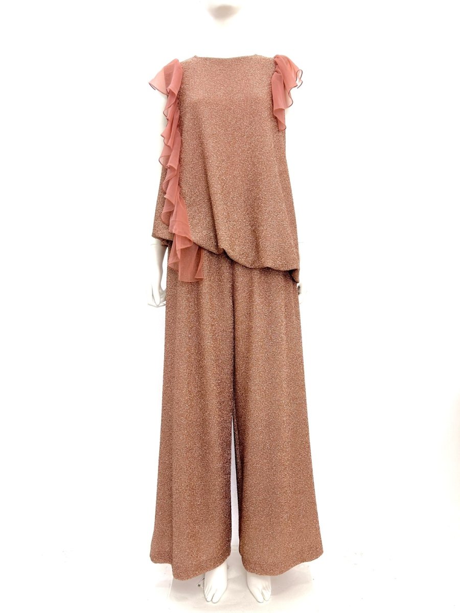 画像7: スパークルジャガード フリルブラウス  (7)