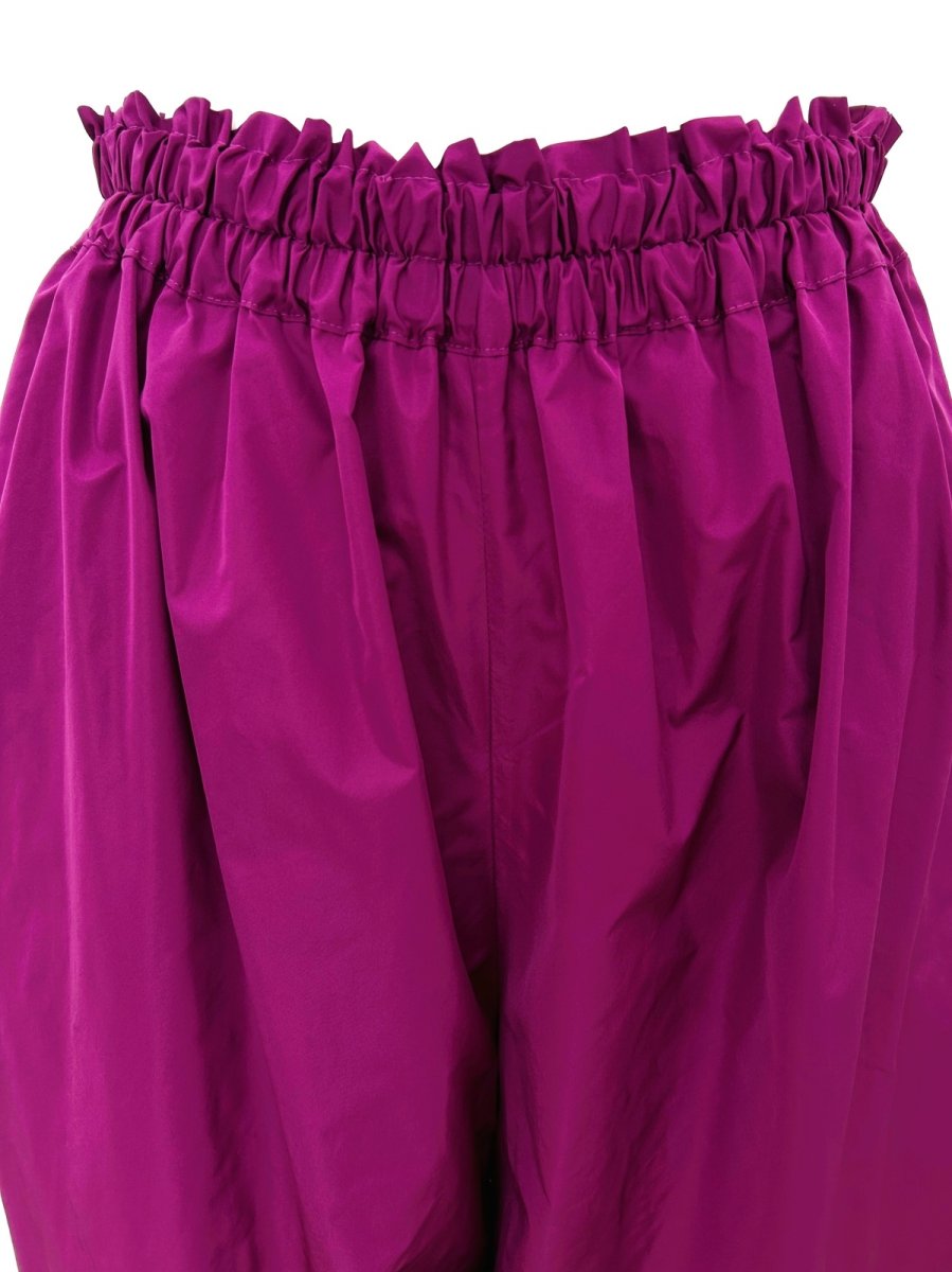 画像2: ＊タフタ　ワイドパンツ  (2)