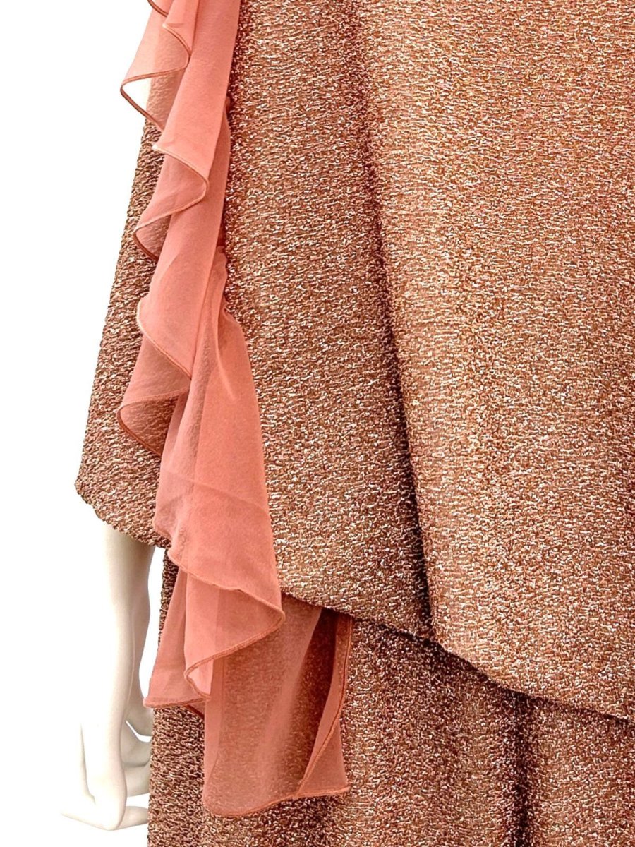 画像5: スパークルジャガード フリルブラウス  (5)