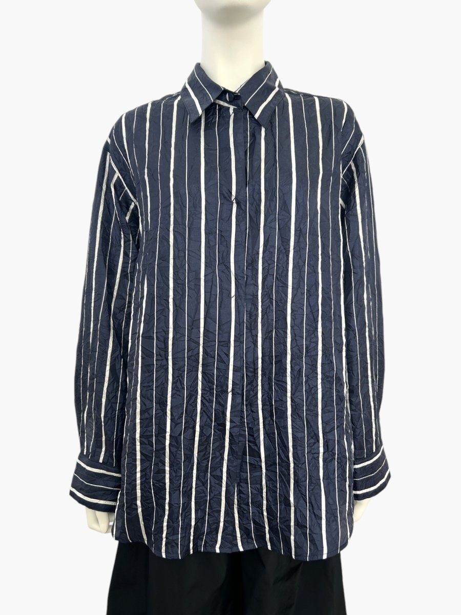 画像1: ワッシャーストライプス　シャツ (1)