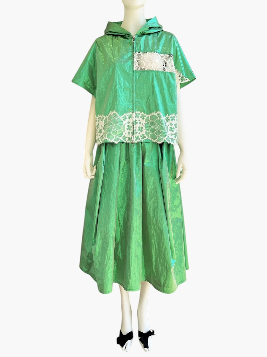 画像9: Greenフィルムタフタ　ブルゾン (9)