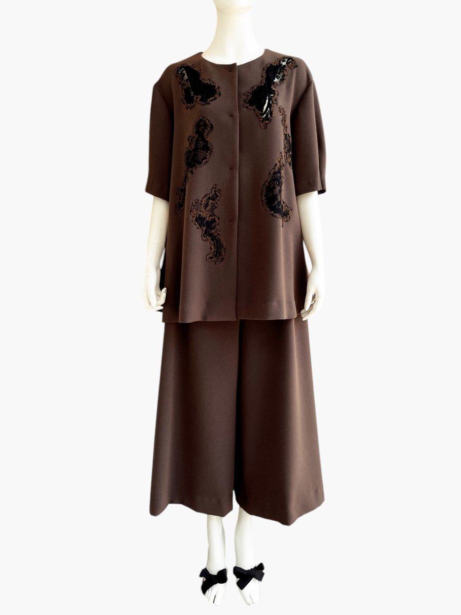 画像6: PL/ACEダブルジョーゼット　ジャケット  (6)