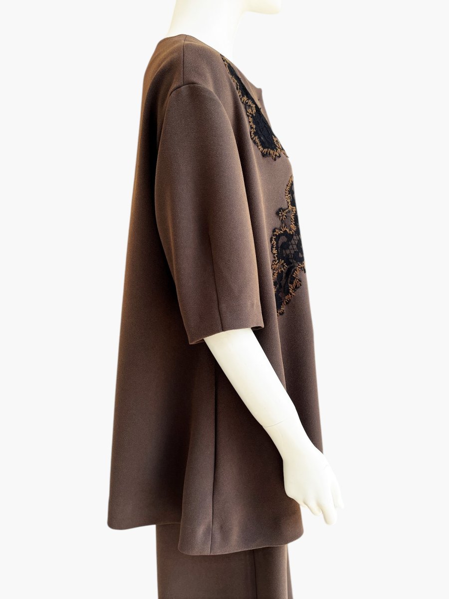 画像2: PL/ACEダブルジョーゼット　ジャケット  (2)