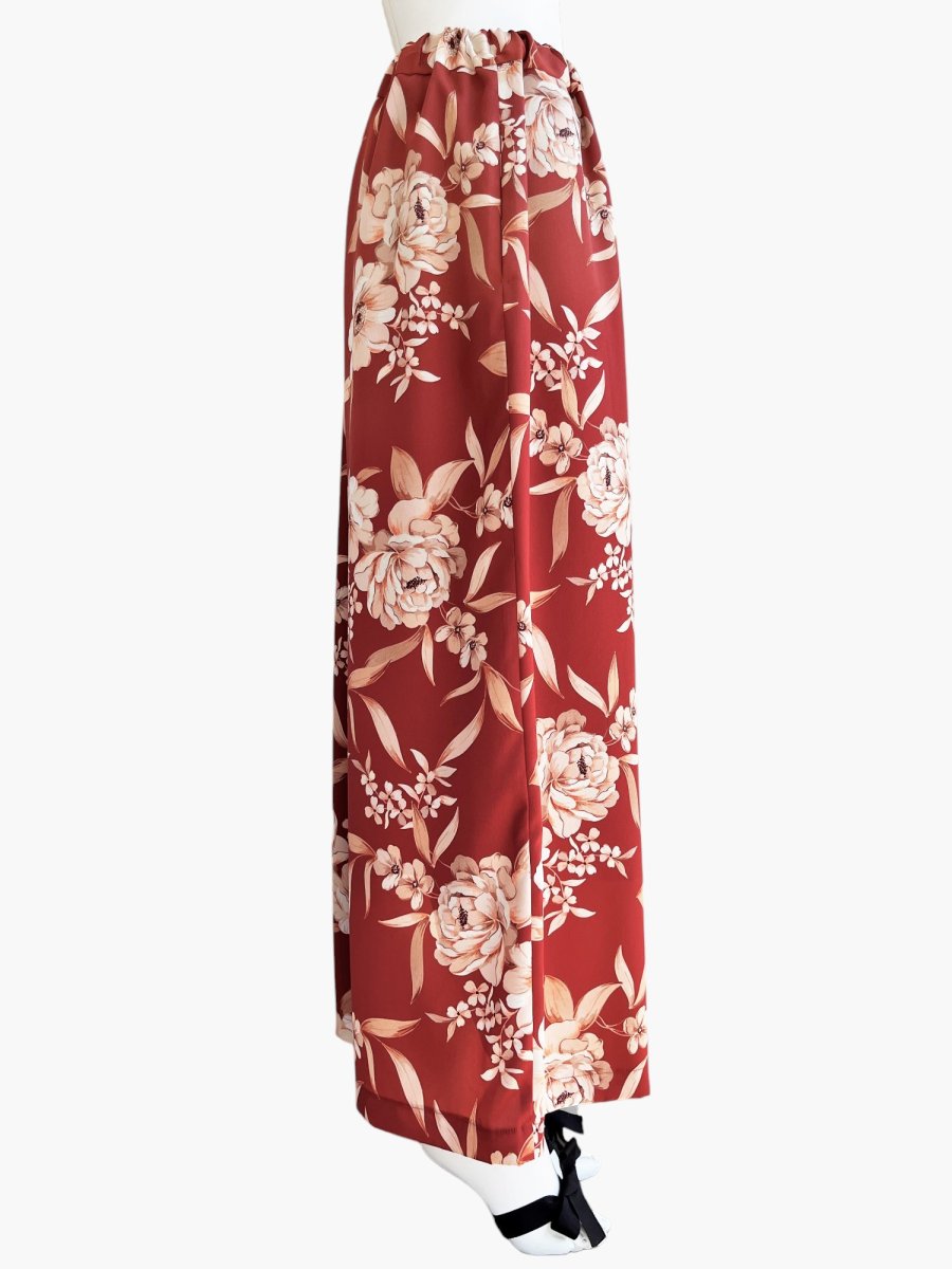 画像2: CLASSICフラワープリント　パンツ  (2)