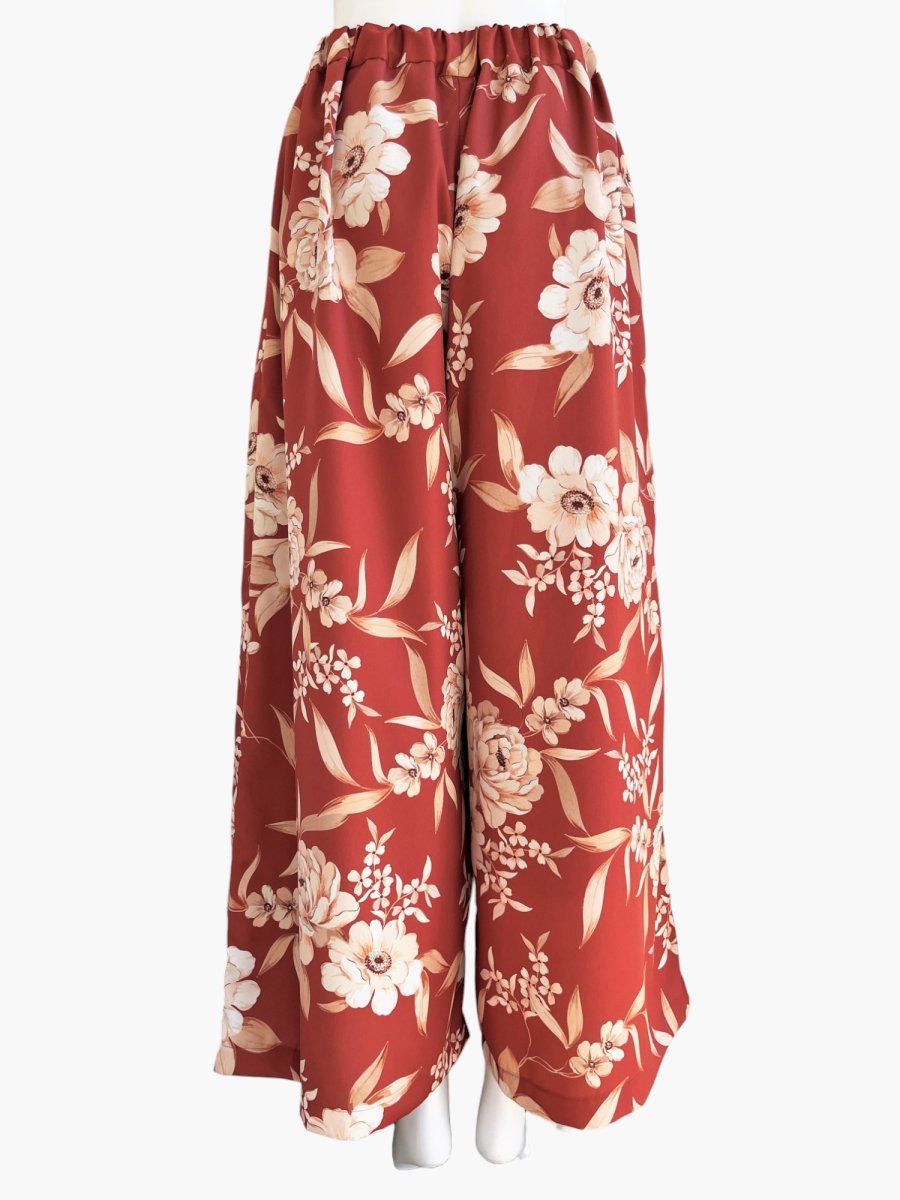 画像3: CLASSICフラワープリント　パンツ  (3)