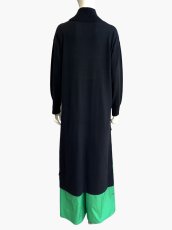 画像3: デイリーニット　スリット ワンピース (3)