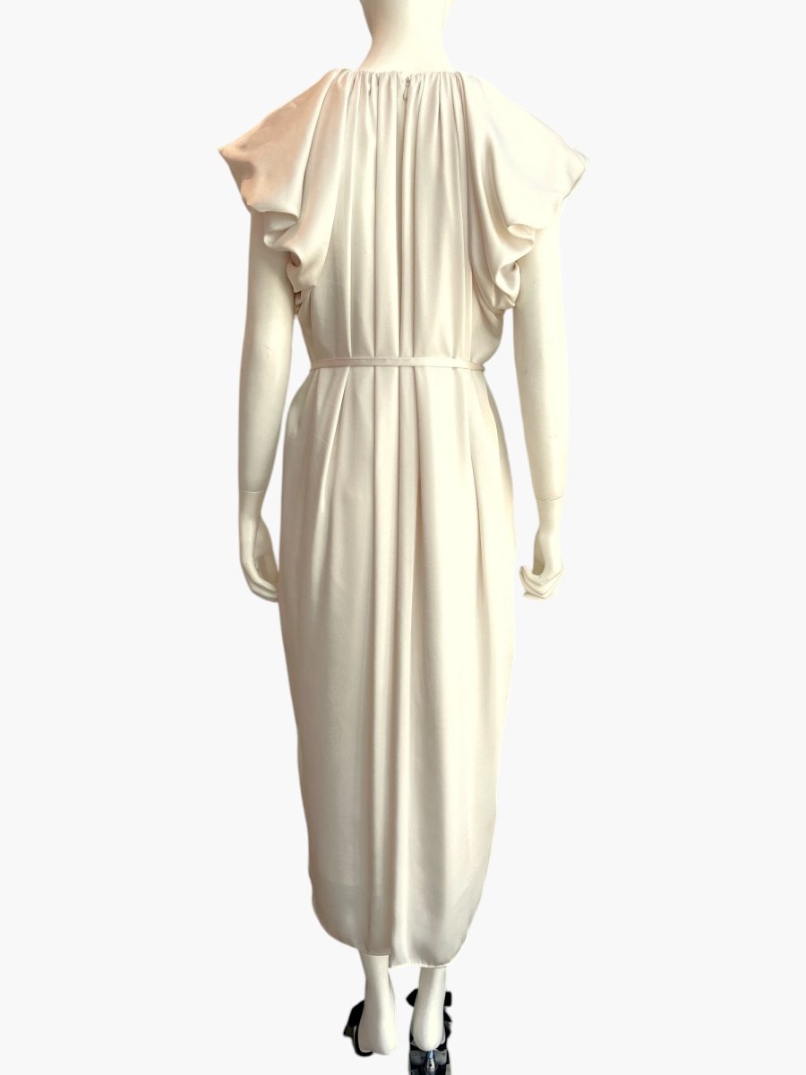 画像3: サテンドレープ ワンピース  (3)