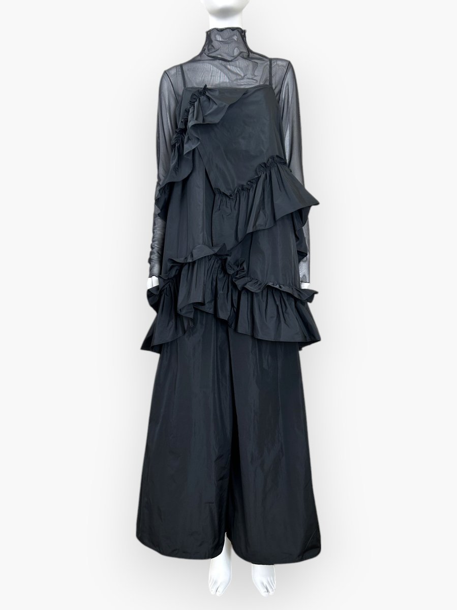 画像3: ＊タフタ　ワイドパンツ  (3)