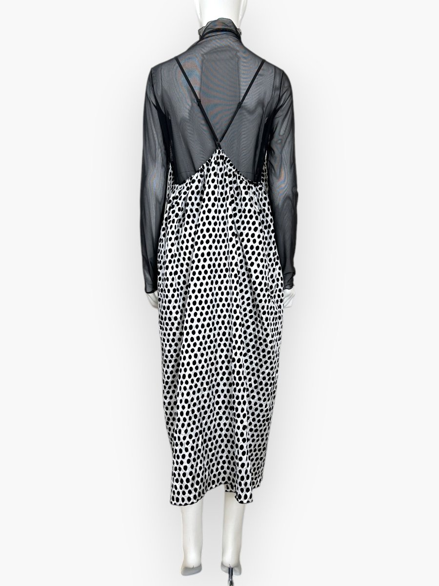 画像3: ランダムドットワッシャー　キャミワンピース  (3)