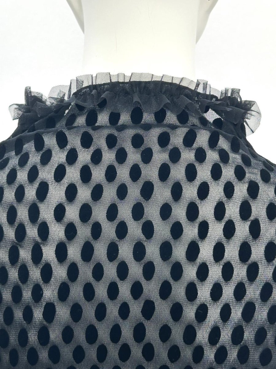 画像7: ランダムドットチュール カーディガン  (7)