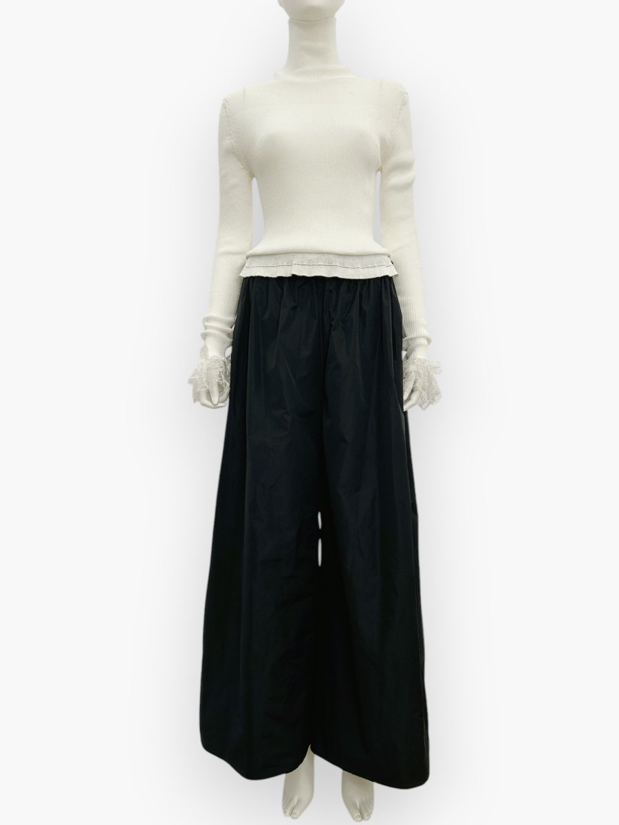 画像5: ベールリブニット スタンドネック  (5)