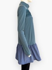 画像2: ソフトミラノリブチュニック  (2)