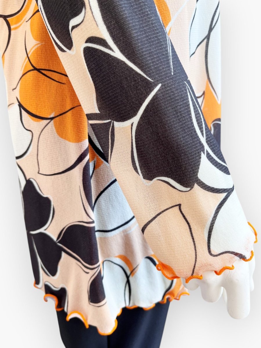 画像5: チュールスケッチフラワー　チュニック  (5)