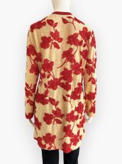 画像3: ニットふくれフラワージャガード　ジャケット (3)