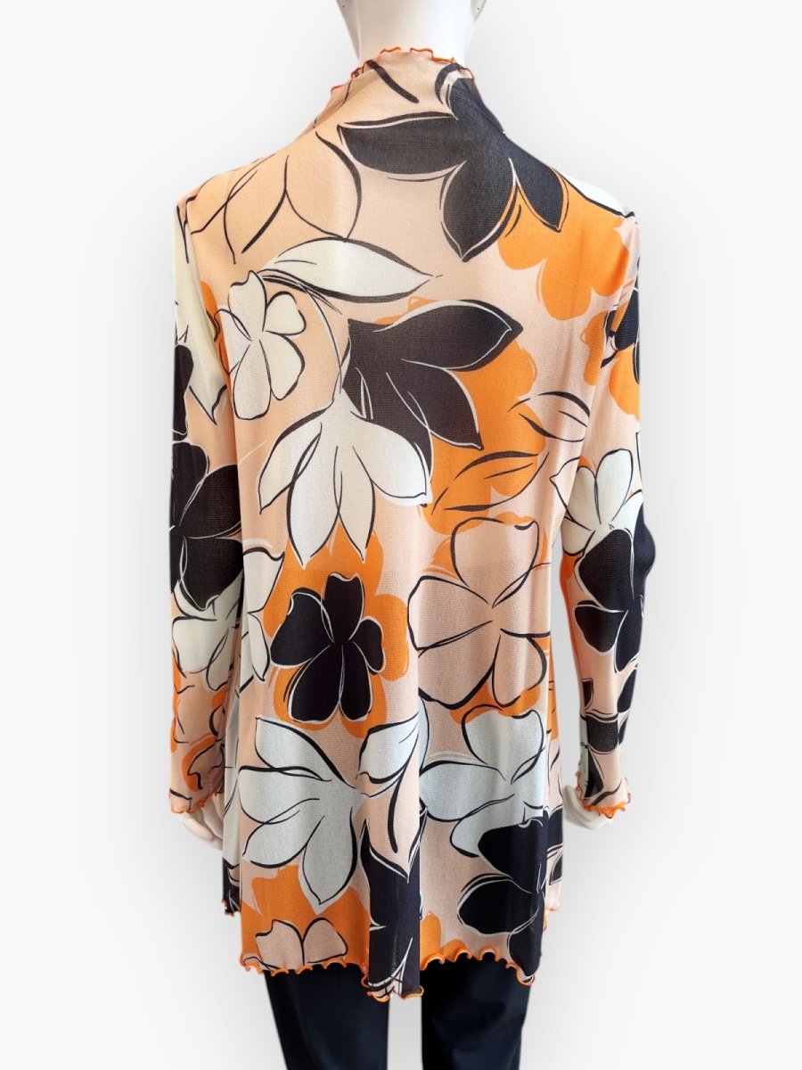 画像3: チュールスケッチフラワー　チュニック  (3)