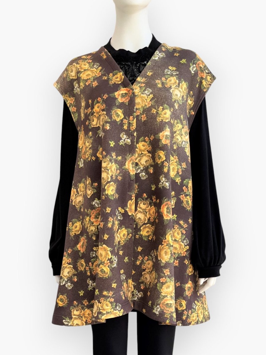 画像1: フリースプチポワンミスト　ベスト (1)