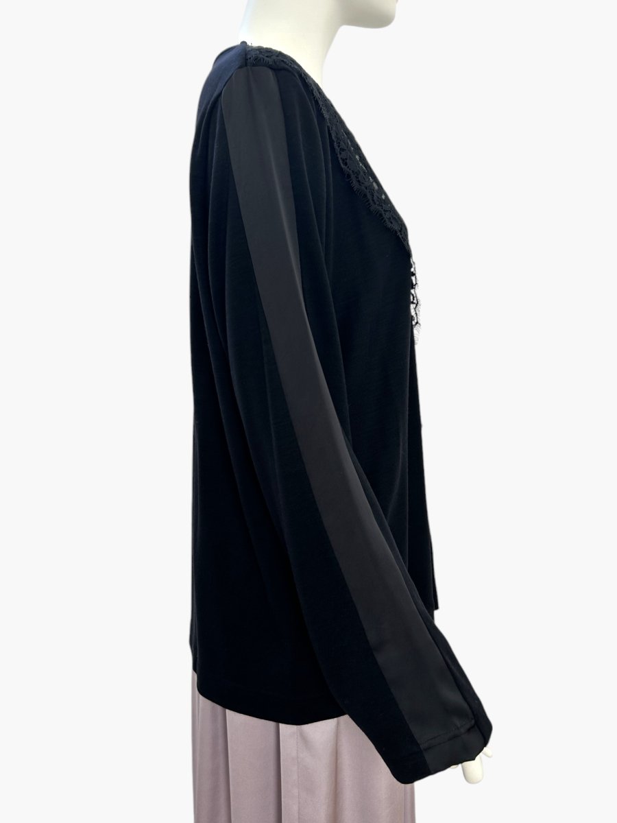 画像10: クイーンウールスムース Vネックレース  (10)