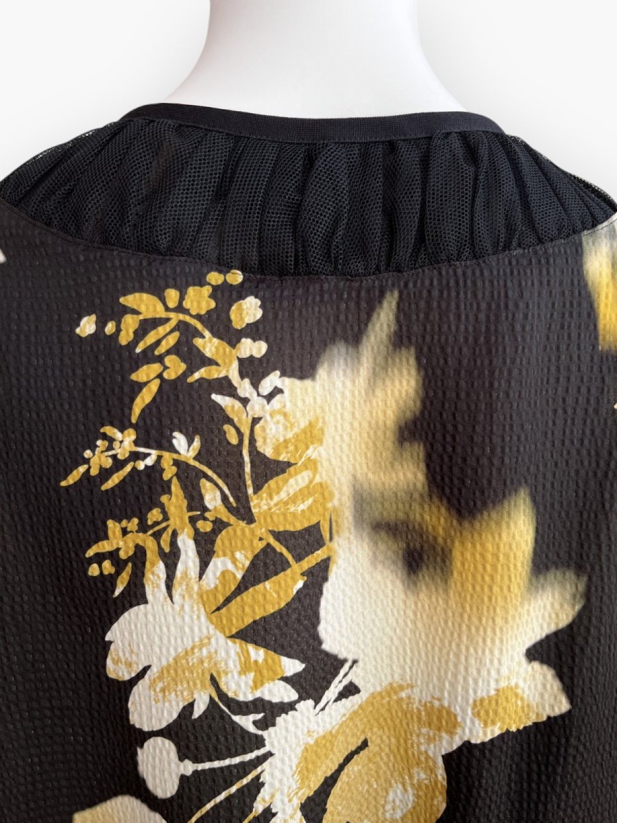 画像5: オンブレフラワープリント　ブルゾン  (5)