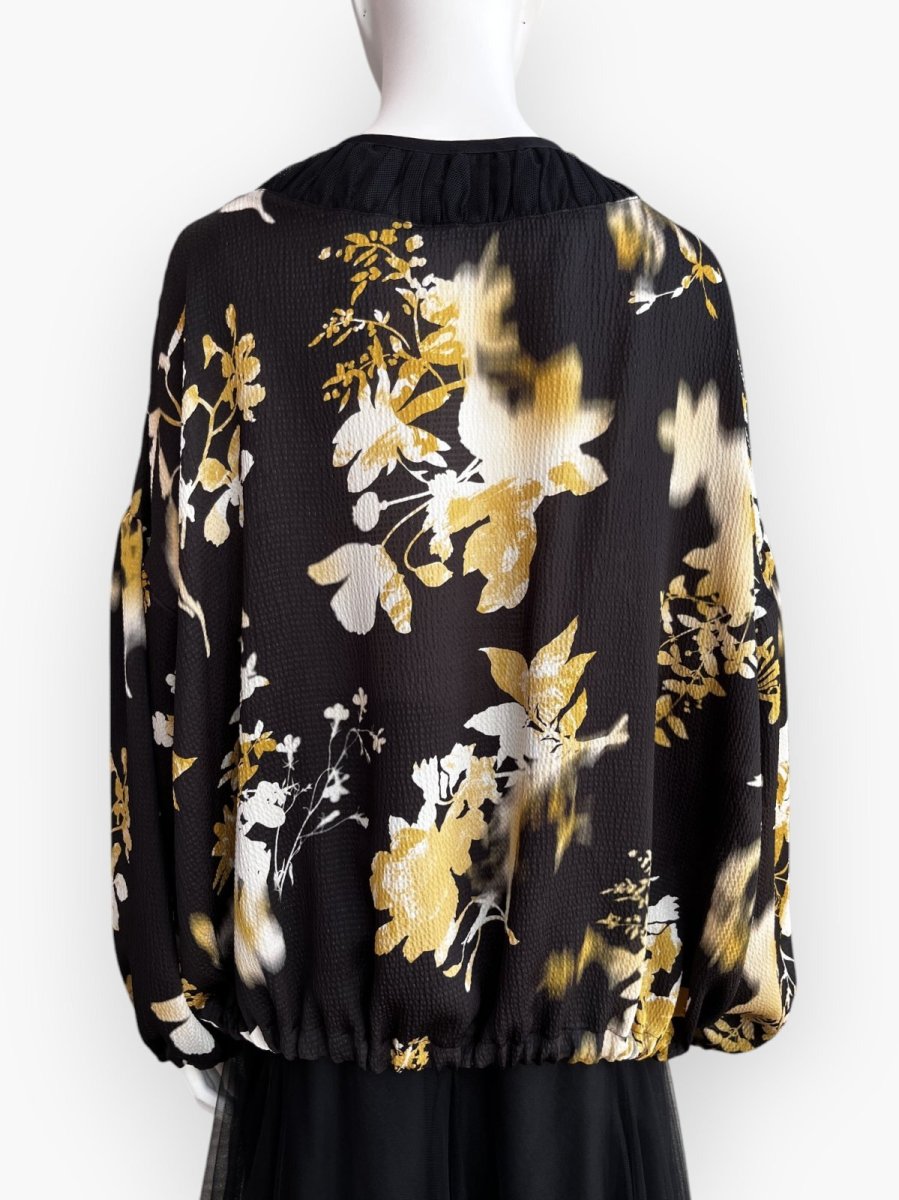 画像3: オンブレフラワープリント　ブルゾン  (3)