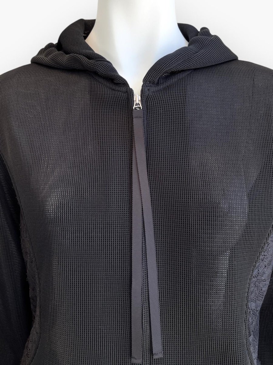 画像4: 3Dメッシュ フード付きブルゾン  (4)