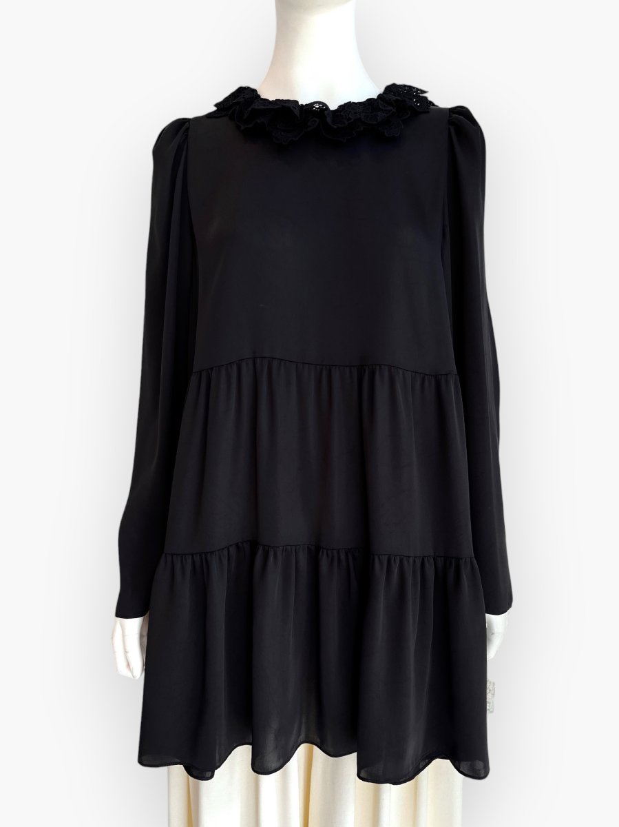 画像7: サテンティアード　チュニック  (7)