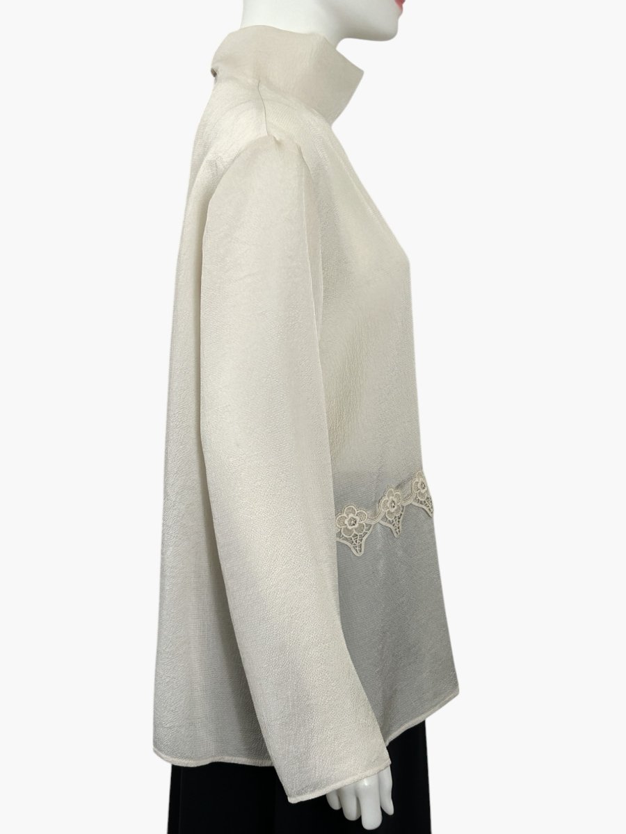 画像2: サッカーサテン スタンドネック  (2)