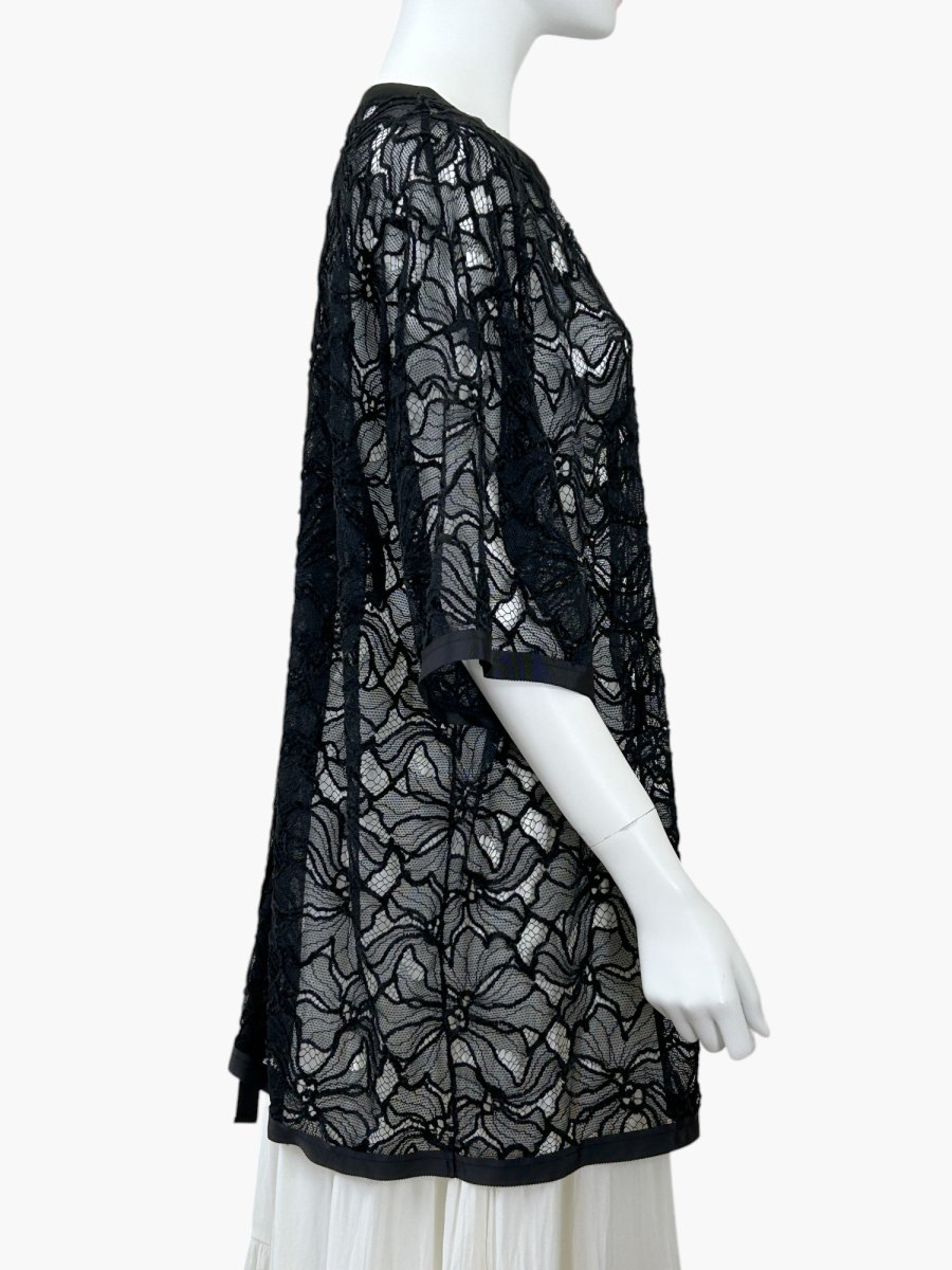 画像2: フラワーモールレース　チュニック (2)