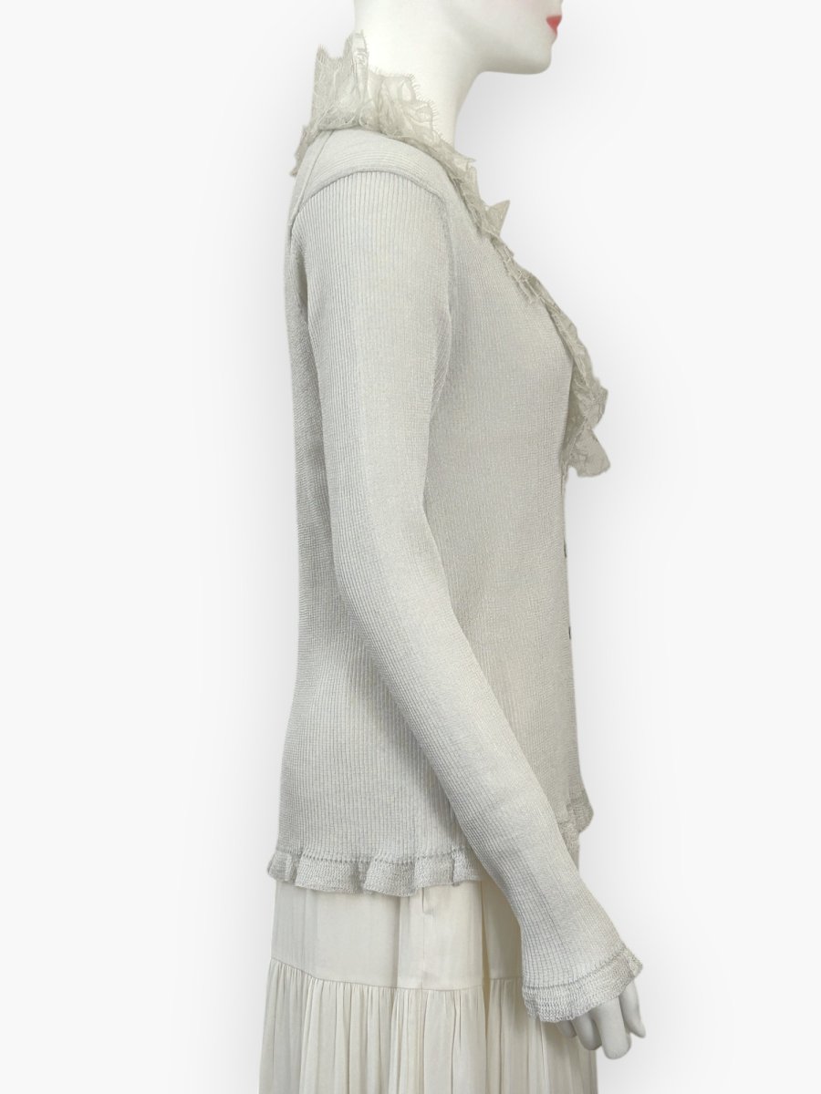 画像9: ベールリブニット カーディガン  (9)