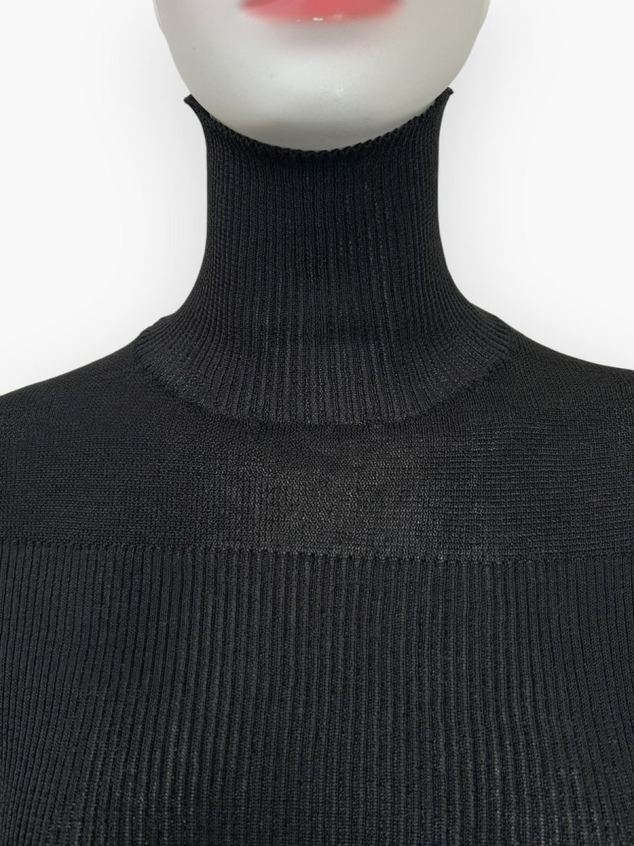 画像16: ベールリブニット スタンドネック  (16)