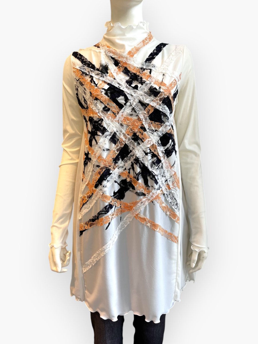 画像1: パウダリーチュール　チュニック (1)