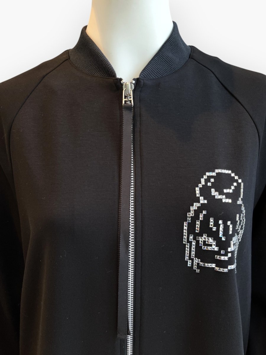 画像11: プリティージャージ　ロングブルゾン  (11)