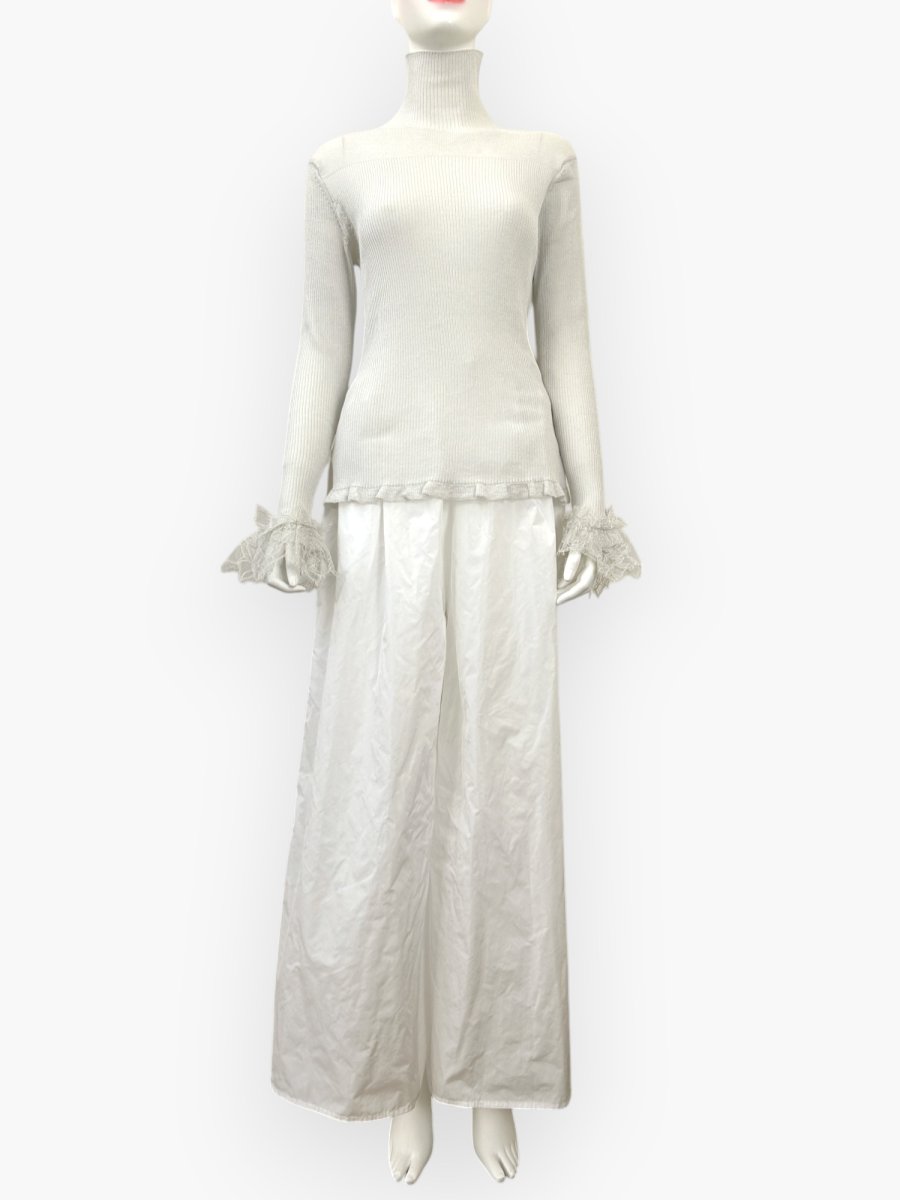 画像12: ベールリブニット スタンドネック  (12)