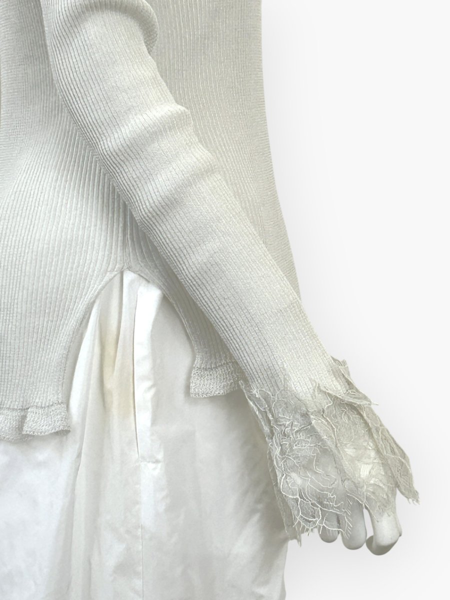 画像11: ベールリブニット スタンドネック  (11)