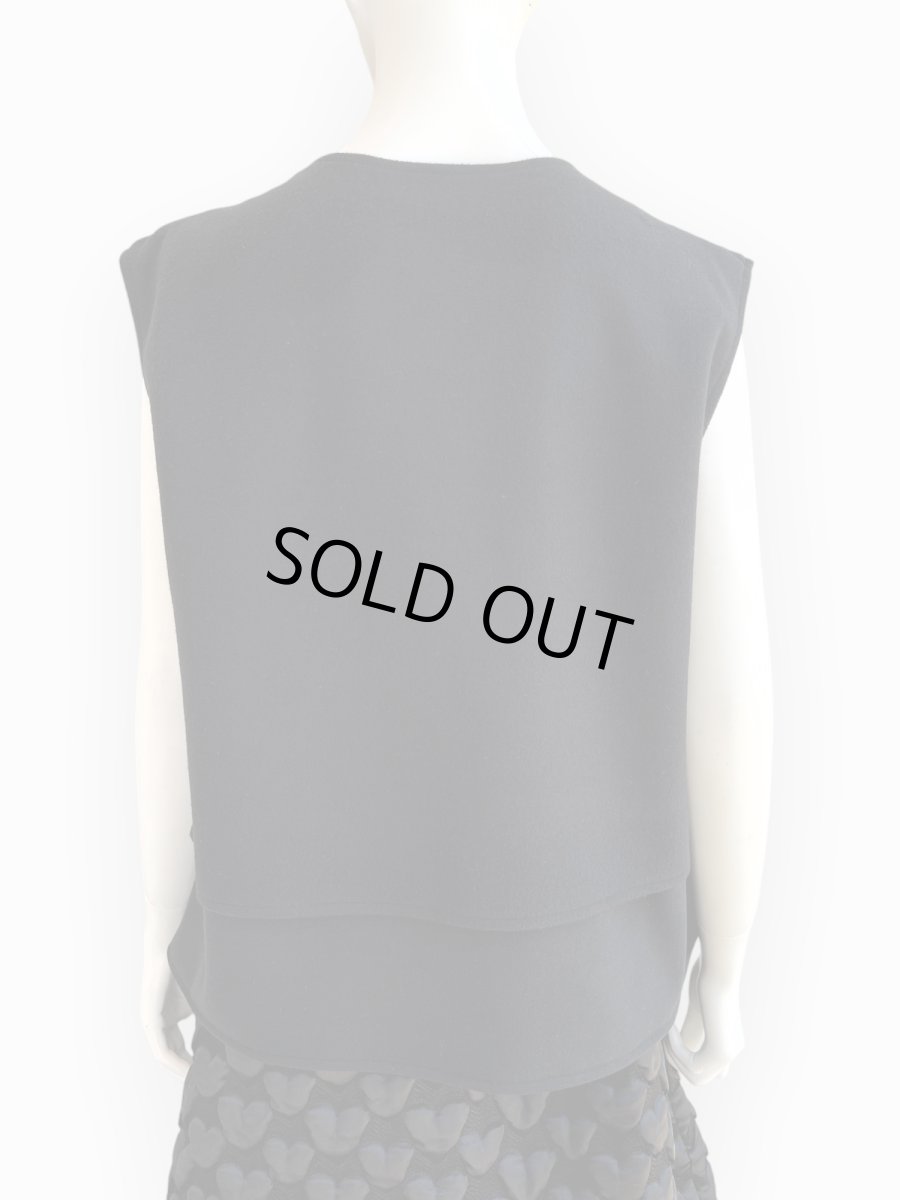 画像3: レースキルティング　ジレ  (3)