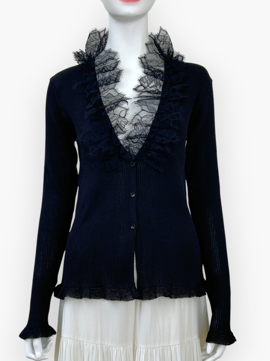 画像14: ベールリブニット カーディガン  (14)