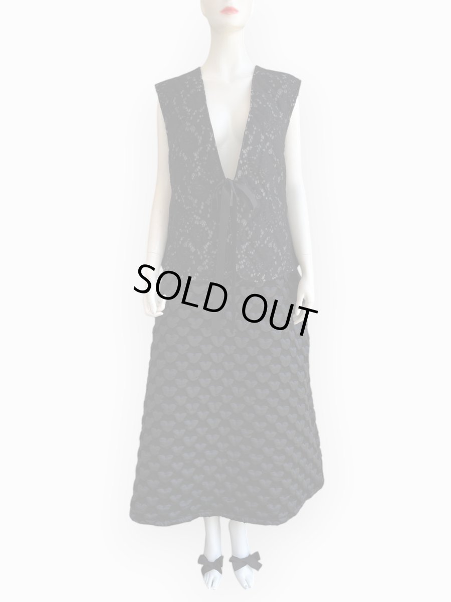 画像6: レースキルティング　ジレ  (6)