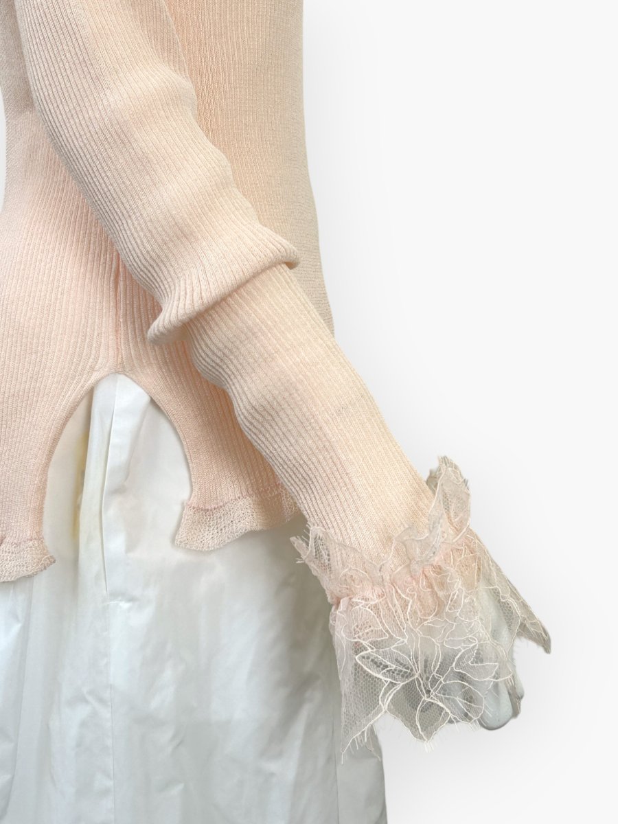 画像8: ベールリブニット スタンドネック  (8)